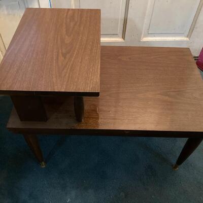 Mid Century Side Table 18â€w x 28â€d x 22â€h