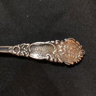 Antique Silver Spoon Lot with Sterling
