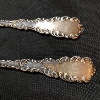 Antique Silver Spoon Lot with Sterling