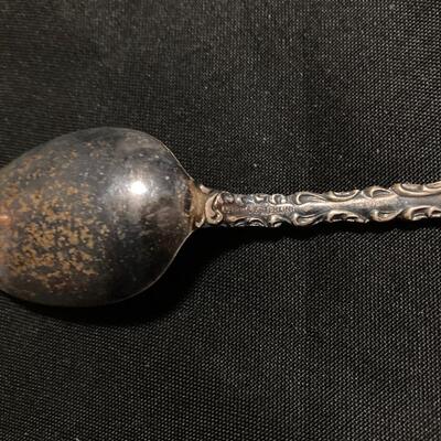 Antique Silver Spoon Lot with Sterling