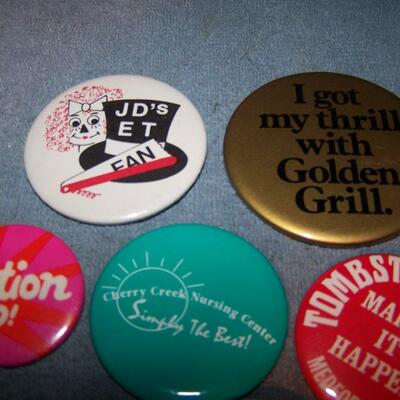 LOT 64 GREAT COLLECTION OF PINS/PINBACKS---MISC 2