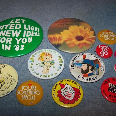 LOT 67 GREAT COLLECTION OF PINS/PINBACKS---MISC 5