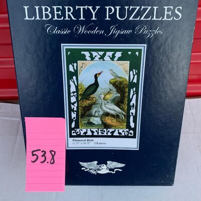Whimsical Birds Liberty Puzzle