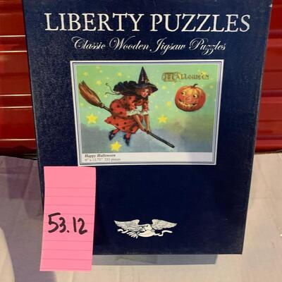 Happy Halloween Liberty Puzzle