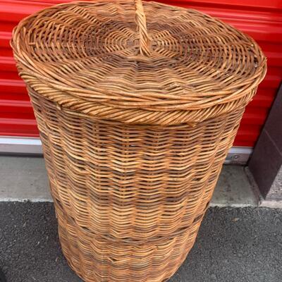 Tall Basket and other items