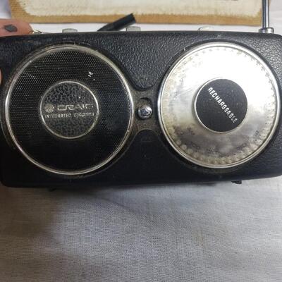 Craig 1209 vintage radio as found