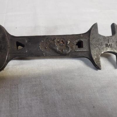 Vintage open end wrench 8"