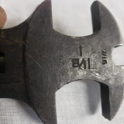 Vintage open end wrench 8"