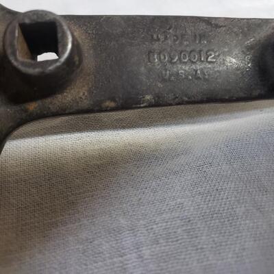 Vintage open end wrench 8"