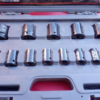 Impact socket set