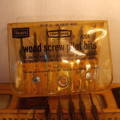 ts2864 - vintage Craftsman screw inset set