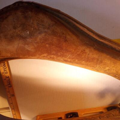 ts2882 - Vintage leather horse collar in VERY good condidtion