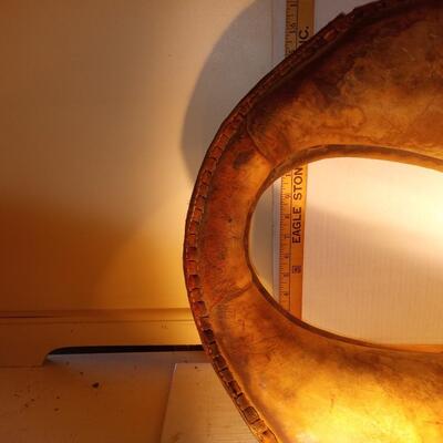 ts2882 - Vintage leather horse collar in VERY good condidtion