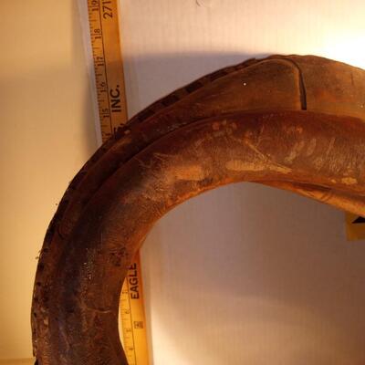ts2882 - Vintage leather horse collar in VERY good condidtion