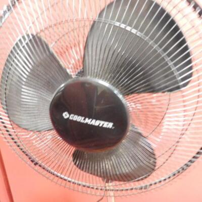 Coolmaster Floor Fan Black Straight Wire Cage Choice A