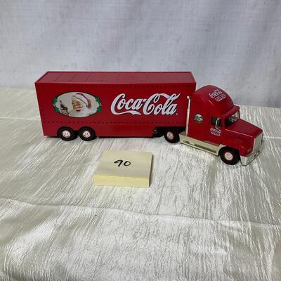 Coca-Cola semi with Coca-Cola classic cars