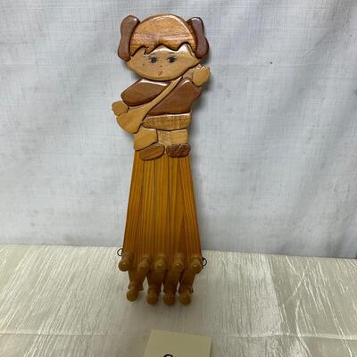 Vintage foldable hanging rack