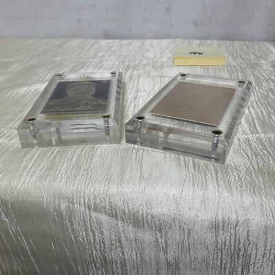 Ernie Irwin cards in heavy duty cases