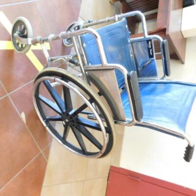 Invacare Blue Wheelchair