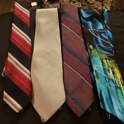 4 ties very nice see pics for brand
