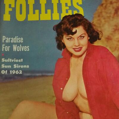 Lot 190- 1960s men's entertainment magazines
