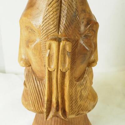 Lot 188- African wood sculptures