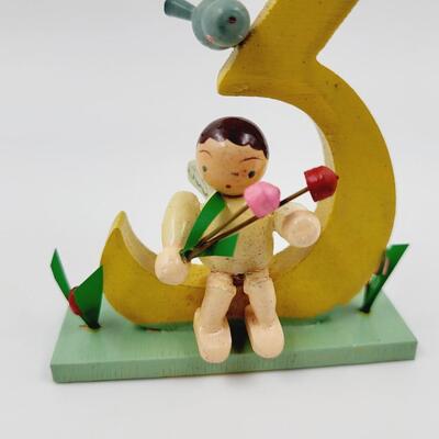 VINTAGE #3 BIRTHDAY NUMBERS - MADE IN JAPAN
