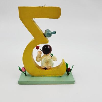 VINTAGE #3 BIRTHDAY NUMBERS - MADE IN JAPAN