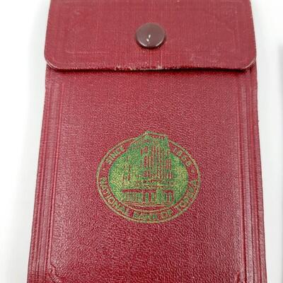 VINTAGE NATIONAL BANK OF TOPEKA CHECK & ACCOUNT COVER