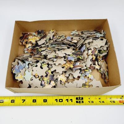 VINTAGE LANDSCAPE PUZZLE - OPENED