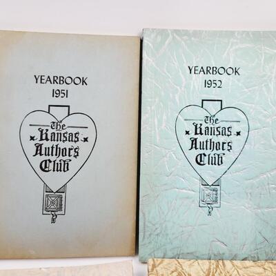 1951 - 1954 KANSAS AUTHOR CLUB PAPERBACK BOOKS