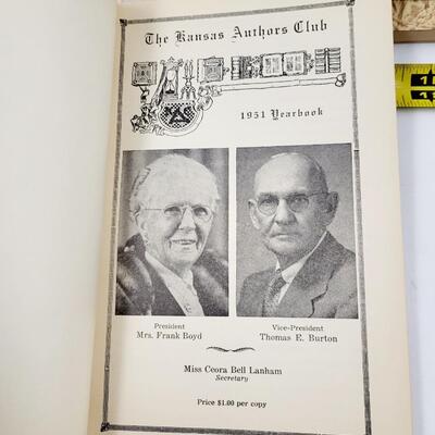1951 - 1954 KANSAS AUTHOR CLUB PAPERBACK BOOKS