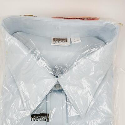 VINTAGE IN ORIGINAL PACKAGE MENS ULTRESSA KNIT MENS SHIRT - 17L 34-35