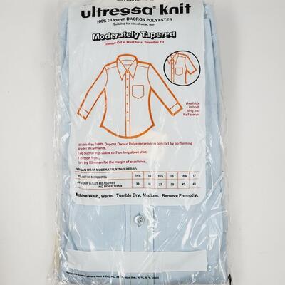 VINTAGE IN ORIGINAL PACKAGE MENS ULTRESSA KNIT MENS SHIRT - 17L 34-35