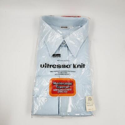 VINTAGE IN ORIGINAL PACKAGE MENS ULTRESSA KNIT MENS SHIRT - 17L 34-35