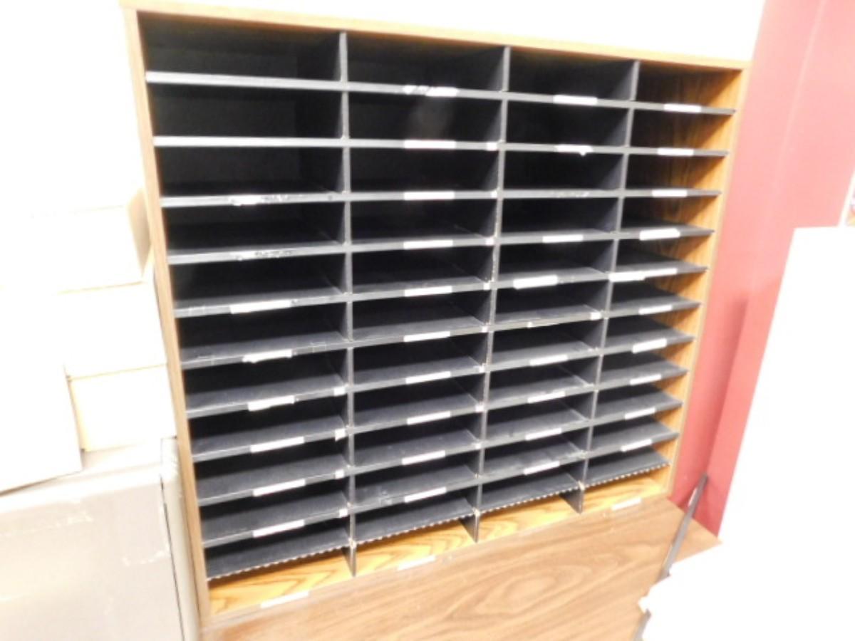 Large Commercial Office Pigeonhole Memo Box | EstateSales.org