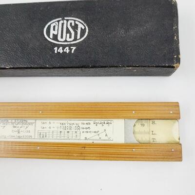 FREDERICKS VINTAGE SLIDE RULER - MADE IN OCCUPIED JAPAN