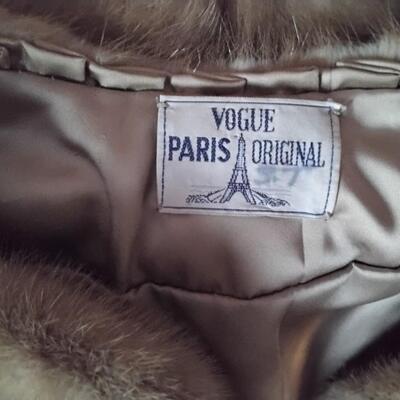 Absolutely Perfect Vintage Blonde Opera Mink by Vogue Paris Originals