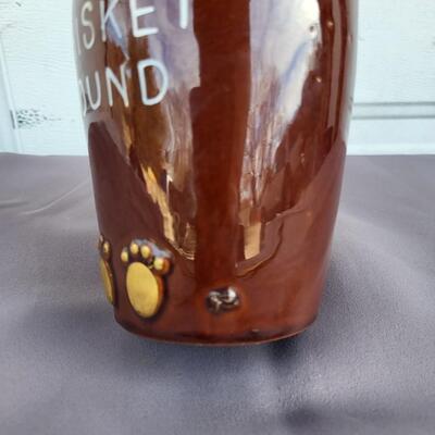 VINTAGE WHISKEY HOUND COLLECTORS JUG