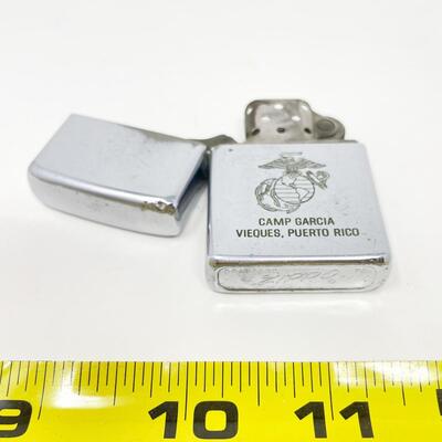 CAMP GARCIA, VIEQUES, PUERTO RICO MARINE CORP ZIPPO LIGHTER