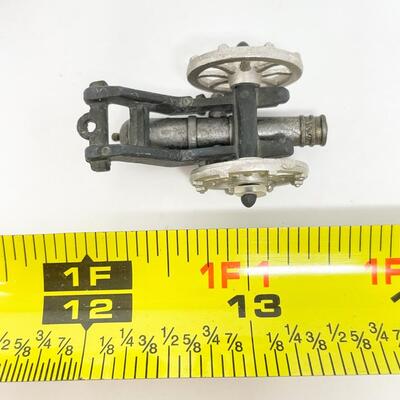 1.5â€ MINI METAL CANNON FIGURINES SET OF 2