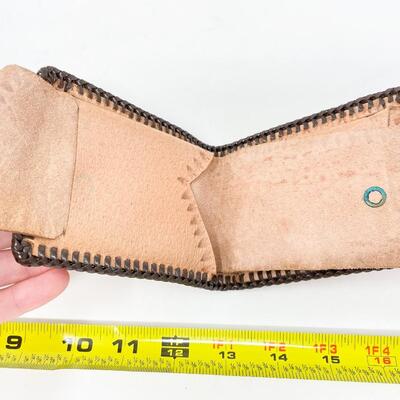LEATHER HUMMINGBIRD WALLET