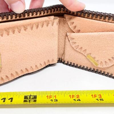 LEATHER HUMMINGBIRD WALLET