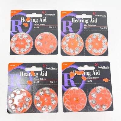 HEARING AID BATTERY BUNDLE - SIZE 13