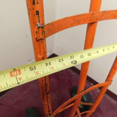 Metal Frame Hand Truck with Pnuematic Tires Choice A