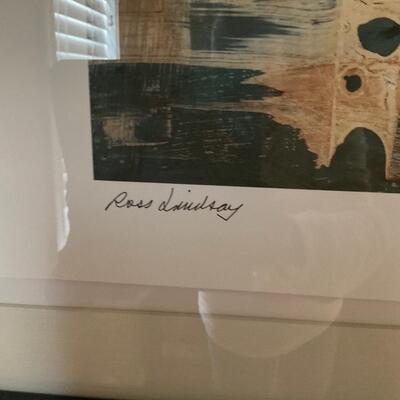 Ross Lindsay Framed art print signed and numbered