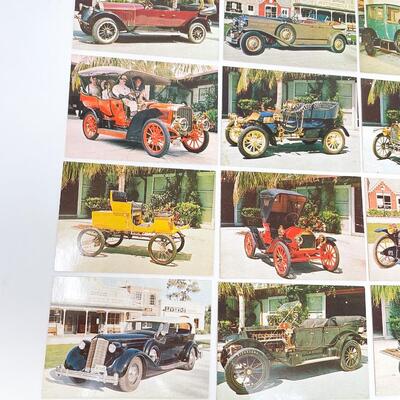 â€œCARS OF YESTERDAYâ€ ANTIQUE CARS COLLECTIBLE CARDS