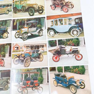 â€œCARS OF YESTERDAYâ€ ANTIQUE CARS COLLECTIBLE CARDS