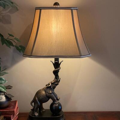 Bombay Co Elephant Lamp