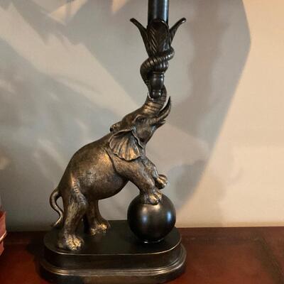 Bombay Co Elephant Lamp